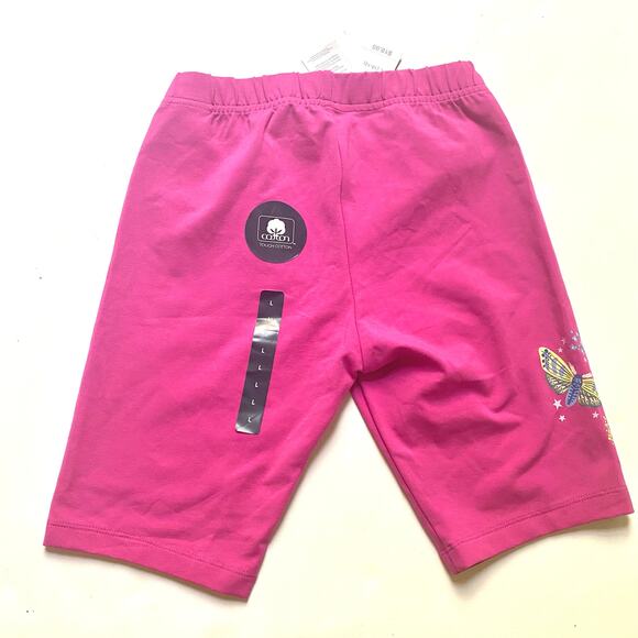 NEW Lands End Pink Bike Shorts - Picture 2 of 2